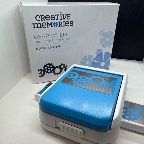 Creative Memories Gear Wheel decorative border punch brand new - Picture 5 of 10